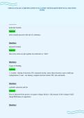CHEM 121 EXAM 2 CERTIFICATION EVALUATION TESTED QUESTIONS FULL SOLUTION&NewLine;GUIDE