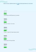 CHEM 121 EXAM 3 CERTIFICATION EVALUATION TESTED QUESTIONS FULL SOLUTION&NewLine;GUIDE