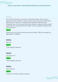 CHEM 121 EXAM 3 FINAL PAPER VERIFIED QUESTIONS ACCURATE SOLUTIONSCHEM 121 EXAM 3 FINAL PAPER VERIFIED QUESTIONS ACCURATE SOLUTIONS
