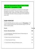 NCCAOM Biomedicine Board Exam Guide 2026&sol;2027 &vert; Acupuncture & Oriental Medicine Practice Bank