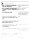 DaVita PCT CCHT Exam 2021 Study Guide &sol; Score 100&percnt; &sol; 2025-2026 Update &sol; Certified Clinical Hemodialysis Technician Test Prep&NewLine;&NewLine;