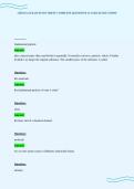 CHEM 121 EXAM STUDY SHEET COMPLETE QUESTIONS ACCURATE SOLUTIONS
