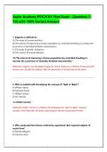 Saylor Academy PSYCH101 Final Exam Prep &vert; Questions 1-150 with 100&percnt; Correct Answers