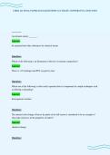 CHEM 121 FINAL PAPER EXAM QUESTIONS ACCURATE ANSWERS FULL SOLUTION