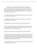 HIM 1000-Test 2 &vert; UPDATED Questions with 100&percnt; Correct Answers&NewLine;