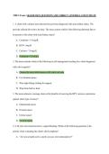 MDC III Exam 1 &lpar;RASMUSSEN&rpar; QUESTIONS AND CORRECT ANSWERS&vert; LATEST UPDATE