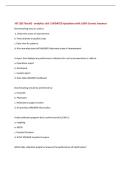 HIT 205 Test &num;2 - analytics ch9 &vert; UPDATED Questions with 100&percnt; Correct Answers&NewLine;