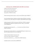 Hit 205 mod 2 Test &vert; UPDATED Questions with 100&percnt; Correct Answers&NewLine;