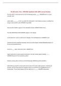 Hit 205 mod 1 Test &vert; UPDATED Questions with 100&percnt; Correct Answers&NewLine;