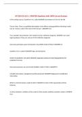 HIT 205 ICD-10-C &vert; UPDATED Questions with 100&percnt; Correct Answers&NewLine;