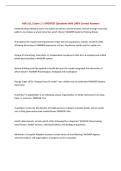 HSA 3111 Exam 1 &vert; UPDATED Questions with 100&percnt; Correct Answers&NewLine;
