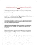 HSA 3111 Chapter 3 Exam FGCU &vert; UPDATED Questions with 100&percnt; Correct&NewLine;Answers