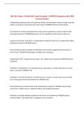 HSA 3111 Exam 1 Florida Gulf Coast University &vert; UPDATED Questions with 100&percnt; Correct Answers