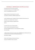HSCO 500 Quiz 1 &vert; UPDATED Questions with 100&percnt; Correct Answers&NewLine;