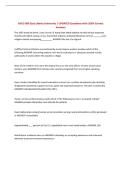 HSCO 500 Quiz Liberty University &vert; UPDATED Questions with 100&percnt; Correct Answers