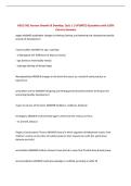 HSCO 502 Human Growth & Develop&period; Quiz 1 &vert; UPDATED Questions with 100&percnt; Correct Answers