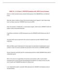 IHMO Ch&period; 11-13 Exam &vert; UPDATED Questions with 100&percnt; Correct Answers&NewLine;