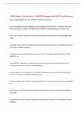 IHMO chapter 19 study guide &vert; UPDATED Questions with 100&percnt; Correct Answers&NewLine;