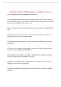 IHMO Chapter 19 Test &vert; UPDATED Questions with 100&percnt; Correct Answers&NewLine;