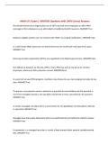 IHMO CH 5 Exam &vert; UPDATED Questions with 100&percnt; Correct Answers&NewLine;