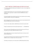Chapter 9&colon; IHMO Exam &vert; UPDATED Questions with 100&percnt; Correct Answers&NewLine;