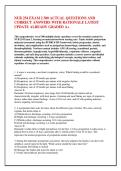 NUR 254 EXAM 2 300 ACTUAL QUESTIONS AND &NewLine;CORRECT ANSWERS WITH RATIONALE LATEST &NewLine;UPDATE ALREADY GRADED A&plus; 