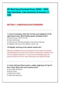 ATI Med-Surg Proctored Exam 2027 &vert; NGN Case Scenarios & Verified Answers Bank