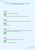 CHEM 162 EXPERIMENT 5 ASSESSMENT UPDATED ACTUAL EXAM QUESTIONS&NewLine;CORRECT ANSWERS GRADED A PLUS