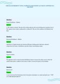 CHEM 162 EXPERIMENT 5 FINAL PAPER EXAM QUESTIONS ACCURATE ANSWERS FULL&NewLine;SOLUTION