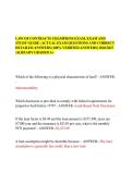 LAW OF CONTRACTS CHAMPIONS EXAM&comma; EXAM AND&NewLine;STUDY GUIDE &vert; ACTUAL EXAM QUESTIONS AND CORRECT&NewLine;DETAILED ANSWERS &lpar;100&percnt; VERIFIED ANSWERS&rpar; 2026&sol;2027&NewLine;&vert;ALREADY GRADED A&plus;