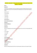 VERIFIED 2026 COMPUTER NETWORKS EXAM QUESTIONS WITH CORRECT ANSWERS&period;
