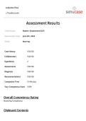 Simucase Robert Assessment &lpar;SLP&rpar; Full Transcript &vert; Wernicke&rsquo;s Aphasia&vert; 100&percnt; Correct&period; course hero