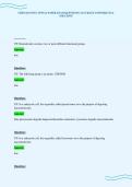 CHEM 210 TEST 4 FINAL PAPER EXAM QUESTIONS ACCURATE ANSWERS FULL&NewLine;SOLUTION