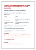 NRNP 6635 Week 6 Midterm Exam Questions and Revised Correct Answers & Rationales &lpar;2026 &sol; 2027&rpar; 100&percnt; Guarantee Pass