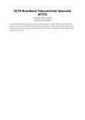 SCTE Broadband TelecomCenter Specialist &lpar;BTCS&rpar;&NewLine;Facilities Section Exam&NewLine;Questions & Answers