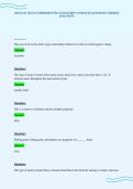 CHEM 210 TEST 8 COMPREHENSIVE EXAM SCRIPT COMPLETE QUESTIONS VERIFIED&NewLine;SOLUTIONS
