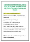 &lbrack;BUNDLE&rsqb; Texas Child Care Administrator Licensing Exam Prep Pack &lpar;2026&sol;2027&rpar; &ndash; Complete Study Guide&comma; Practice Test Bank & Minimum Standards Flashcards &lpar;HHSC&sol;CCR Aligned&rpar;