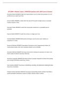 ISYE 6644 - Module 1 Exam &vert; UPDATED Questions with 100&percnt; Correct Answers&NewLine;