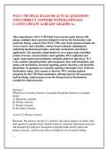 WGU C785 FINAL EXAM 300 ACTUAL QUESTIONS &NewLine;AND CORRECT ANSWERS WITH RATIONALE &NewLine;LATEST UPDATE ALREADY GRADED A&plus;