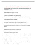 BUNDLE FOR ITM 207 EXAMS with  UPDATED Questions and 100&percnt; Correct Answers