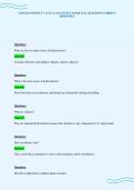 CHEM 219 MODULE 7 ACTUAL EXAM TEST PAPER FULL QUESTIONS CORRECT&NewLine;RESPONSES