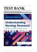 Test Bank For Understanding Nursing Research&colon; Building an Evidence-Based Practice 8th Edition by Susan K&period; Grove&comma; Jennifer R&period; Gray &lpar;ALL CHAPTERS 1 TO 14 FULLY COVERED&rpar;