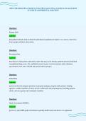 CHES CERTIFIED HEALTH EDUCATION SPECIALIST FINAL PAPER EXAM QUESTIONS&NewLine;ACCURATE ANSWERS FULL SOLUTION