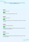CHIPOTLE MANAGER SERVSAFE COMPREHENSIVE EXAM SCRIPT COMPLETE&NewLine;QUESTIONS VERIFIED SOLUTIONS