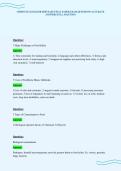 CHIPOTLE MANAGER SERVSAFE FINAL PAPER EXAM QUESTIONS ACCURATE&NewLine;ANSWERS FULL SOLUTION
