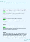CHM 113 ACTUAL EXAM TEST PAPER FULL QUESTIONS CORRECT RESPONSES
