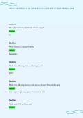 CHM 113 EXAM REVIEW SOLVED QUESTIONS COMPLETE ANSWERS GRADED A PLUS
