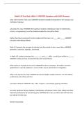 Math 115 First Quiz UMich &vert; UPDATED Questions with 100&percnt; Answers&NewLine;