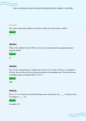 CHM 113 PREMIUM EXAM PAPER TESTED QUESTIONS CORRECT ANSWERS