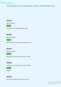 CHM 113 UPDATED ACTUAL EXAM QUESTIONS CORRECT ANSWERS GRADED A PLUS
